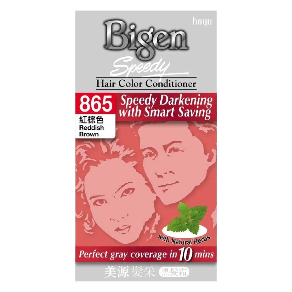 Bigen Speedy Hair Color Conditioner - 865 Reddish Brown
